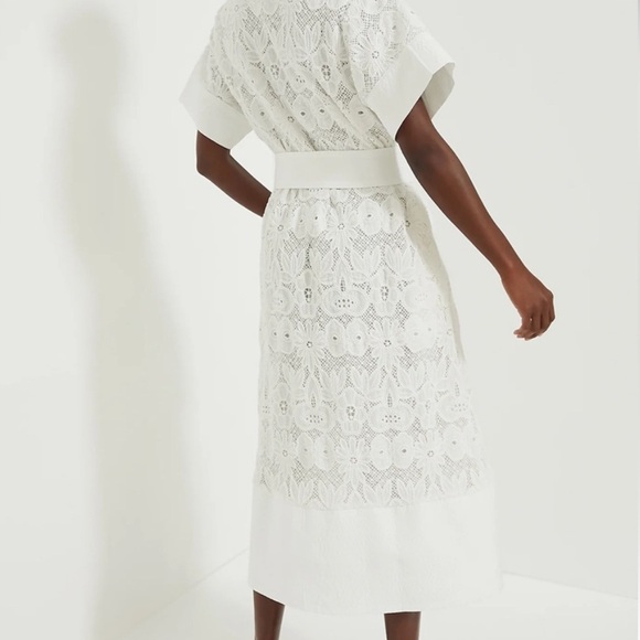 Tuckernuck White Eyelet Lace Prescott Dress - Picture 5 of 10